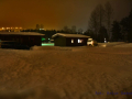 Sandviken Camping nocą