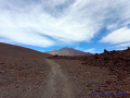Za plecami mieliśmy Pico Viejo i el Teide...