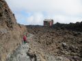 Weszliśmy na szlak S 10 prowadzący bezpośrednio na szczyt el Teide.
