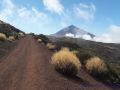 Pico del Teide widziane od strony Obserwatorium Astrofizycznego El Teide – Izana.