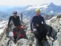 Na szczycie Punta Marinelli (3182 m n.p.m.).