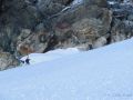 W tym miejscu zaczynała się via ferrata prowadząca do Riffugio Marco e Rose.