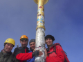 Cała ekipa na szczycie. 